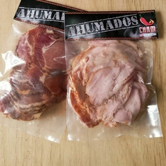 Cortes de Carnes Ahumadas Picantes Fileteadas 200gr.