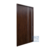 Puerta Pivotante Foliada Caoba Ciega Mod. 80 - Pavir