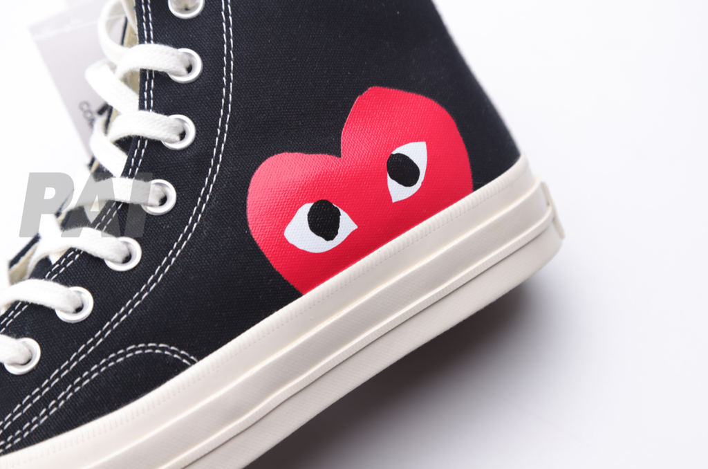 Converse X Comme Des Garcons Play Chuck 70 Preto