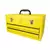 Caja portaherramientas metálica color amarillo con 2 gavetas 18" x 9" x 11" - 125107 - comprar en línea