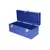 Caja portaherramientas metálica color azul sin charola 17" x 6" x 6" - TBF12