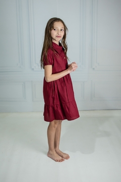 Vestido Samantha Bordo