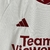 Kit Infantil Manchester United III 23/24 Adidas - Branco com detalhes em vermelho - PAPO 10 | Camisas de Time de Futebol