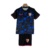 Kit Infantil Sevilla III Castore 23/24 - Preto com detalhes em azul