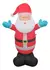 Super Inflable Abrazo Santa Claus Papa Noel 1.2 Mts Navidad