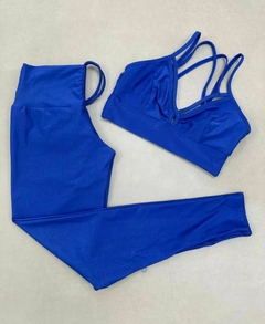 Conjunto empina Azul Cobalto