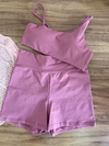 Conjunto rosa queimado