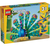 Lego Creator 3en1 Pavo Real Exótico 31157 - 355 Pz