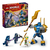 Lego® Ninjago® Pack De Combate: Mech De Jay Set De Juguetes De Aventura, Con Una Minifigura De Jay Y Una Figura De Un Mech, Para Niños Y Niñas De 6 Años En Adelante 71805