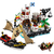 Lego® Icons Fortaleza Tropical: Set De Construcción Para Adultos Inspirado En Historias De Piratas Con 8 Minifiguras Y Un Galeón Pirata 10320 en internet