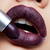 Labial Mate Mac 614 Smoked Purple Matte Lipstick 3g - tienda en línea