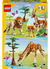 Lego® Creator 3 En 1 Safari De Animales Salvajes, Set De Juguete 3 En 1 Jirafa Convertible En Figuras De Gacelas O En El Modelo De Un León 31150 en internet