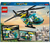 Lego® City Helicóptero De Rescate Para Emergencias Set De Construcción Con Un Avión De Juguete, Minifiguras, Helicóptero Con Malacate Y Rotores Giratorios 60405 - Master Saldos