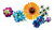 Kit Lego Icons Ramo De Flores Silvestres 10313 939 Piezas