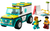 Lego® City Ambulancia De Emergencias Y Chico Con Snowboard Set De Construcción Con Vehículo De Juguete, Con Un Parque De Patinaje, Minifiguras De Una Paramédica Y Un Chico Con Snowboard 60403 en internet