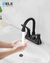 Grifo De Baño Gele Negro Mate- 360° Llave Para Lavamanos - comprar en línea