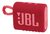 Bocina Jbl Go 3 Portátil Con Bluetooth Waterproof Roja