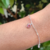 Pulseira Corações Amor Rosa na internet