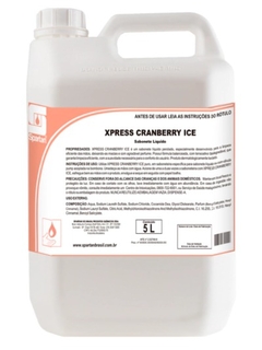 XPRESS CRANBERRY ICE - SABONETE LIQUIDO 5 LITROS