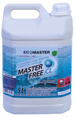 MASTER FREE CL 5 LTS - DESINFETANTE CLORADO