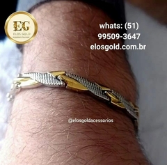 Pulseira Masculina - Elos Gold Acessórios 