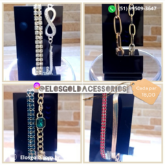 Pares de pulseiras femininas - comprar online