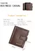 New Fashion Small PU Leather High Capacity Short Slim Purse Luxury Male Wallets Men Bill Money Bag Dollar Card Holder Man Wallet