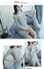 Women's new Pullover V-neck versatile white bottomed sweater elastic slim long sleeve sweater - comprar en línea