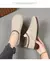 Ladies Knitting slip on flats shoes stripes Women's loafers ultra light jogging shoes woman slides comfortable knitted moccasin en internet