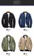 Imagen de 2024 New Men's Bomer Jackets Trend Stand Collar Patchwork Outdoor Baseball Jacket Oversized Sportwear Coats Casual Tops for Men