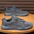 Men Shoes Mesh Sport Sneakers Elastic Breathable Slip On Flats Shoes Fashion Solid Anti Slippery Lightweight Zapatillas 44 Sizes - comprar en línea