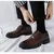 British Style Leather Shoes Men Formal Leather Brown Business Shoes Male Fashion Mens Dress Shoes Men Loafers en internet