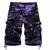 Men Camouflage Cargo Shorts Summer Camo Casual Cotton Multi-Pocket Baggy Loose Work Shorts Streetwear Hiphop Shorts 30-42 - tienda en línea