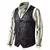 Imagen de New 2024 Men's Vest V-neck Suede Single Breasted Vest Jacket Man Casual Business Party Waistcoat Fashion Solid Slim Vest for Men