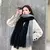 Patchwork Scarves Winter Women Men Fashion Thickened Soft Shawl Keep Warm Soft Wear Tassel Scarf Long Comfort Neck Care Y95 en internet