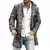 Long Overcoat Popular Warm Pockets Trench Coat Temperament Men Jacket