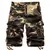 Men Camouflage Cargo Shorts Summer Camo Casual Cotton Multi-Pocket Baggy Loose Work Shorts Streetwear Hiphop Shorts 30-42 - tienda en línea