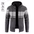 Autumn and Winter Men's Sweater Fleece Thick Warm Hooded Coat Fashion Y2k Zip Up Sports Jacket Comfortable Hombre Clothing - MenPer Store