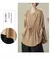 2024 Summer Women's Cotton Linen Pleated Casual Shirt Tops Fashion Batwing Sleeve Loose Temperament Blouse Ladies Solid T-shirts en internet