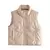 Women s Cropped Puffer Vest Zip Up Stand Collar Warm Sleeveless Padded Jacket Coat for Fall Winter