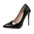 35-45 fruit color 12cm high heels, ultra-fine heels for women's shoes, shallow mouthed pointed patent leather single shoes - comprar en línea