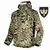 Special Forces Winter Warmth and Thickening Tactical Training Soft Shell Hiking Outdoor Hooded Waterproof Charge Coat