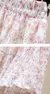 Chiffon Folds Patchwork Ruffles Floral Skirt Summer Kawaii Elegant Long Fairy Skirts Casual Loose Korean Fashion womens clothing - tienda en línea