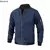 2024 New Men's Bomer Jackets Trend Stand Collar Patchwork Outdoor Baseball Jacket Oversized Sportwear Coats Casual Tops for Men en internet