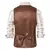 New 2024 Men's Vest V-neck Suede Single Breasted Vest Jacket Man Casual Business Party Waistcoat Fashion Solid Slim Vest for Men - MenPer Store