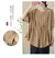 2024 Summer Women's Cotton Linen Pleated Casual Shirt Tops Fashion Batwing Sleeve Loose Temperament Blouse Ladies Solid T-shirts - MenPer Store