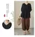 2024 Summer Women's Cotton Linen Pleated Casual Shirt Tops Fashion Batwing Sleeve Loose Temperament Blouse Ladies Solid T-shirts