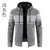 Autumn and Winter Men's Sweater Fleece Thick Warm Hooded Coat Fashion Y2k Zip Up Sports Jacket Comfortable Hombre Clothing - MenPer Store