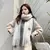 Imagen de Patchwork Scarves Winter Women Men Fashion Thickened Soft Shawl Keep Warm Soft Wear Tassel Scarf Long Comfort Neck Care Y95