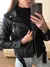 2023 New 4 Color Women Spring Autumn Black Faux Leather Jackets Zipper Basic Coat Turn-down Collar Motor Biker Jacket With Belt - comprar en línea